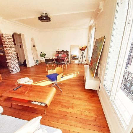 Apartmán Tres Beau 2P Avec Vaste Sejour Ensoleille - A 50 M Du Metro Du Marche Et De La Mairie Clichy Exteriér fotografie