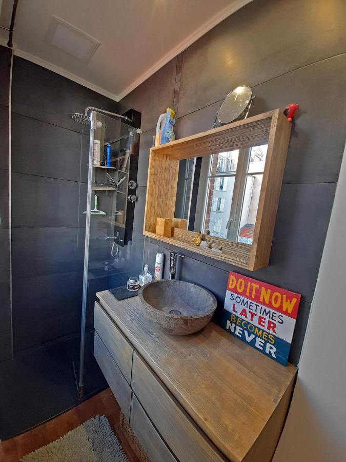 Apartmán Tres Beau 2P Avec Vaste Sejour Ensoleille - A 50 M Du Metro Du Marche Et De La Mairie Clichy Exteriér fotografie