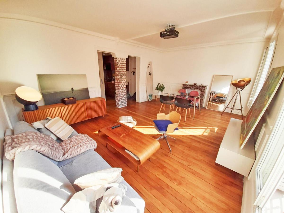 Apartmán Tres Beau 2P Avec Vaste Sejour Ensoleille - A 50 M Du Metro Du Marche Et De La Mairie Clichy Exteriér fotografie